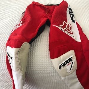 FOX teen (size 11/12) racing/dirt bike pants